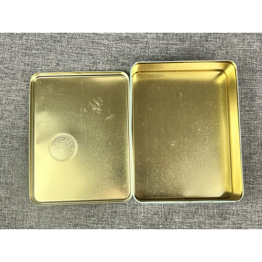 1986 Vintage Style Oreo Sandwich Cookie Tin Box National Biscuit Company Retro
